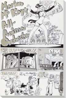 Evert Geradts - SNARF #4 Complete 6-Page Story Original Art (Kitchen Sink Press, 1973). (Total: 6 Original Art)