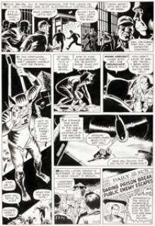 Wally Wood and Bob Powell Daredevil #10 Story Page 3 Original Art (Marvel, 1965). | Heritage