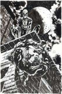 Humberto Ramos and Ryan Stegman Venom #35 (200) Variant Cover Original Art (Marvel, 2021).