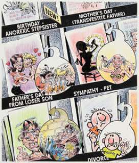 Bruce Bolinger Cracked #309 Story Page Original Art (Major Magazines, 1996).