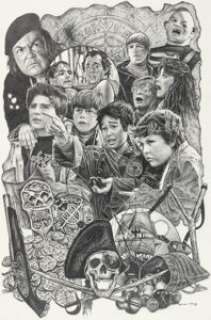 Oscar Calibos - The Goonies Illustration Original Art (2024). | Heritage