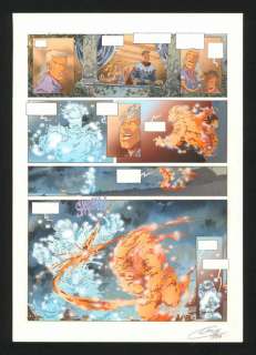 Didier Tarquin - Mise en couleur originale réalisée par Claude Guth, de la planche n°48 - La bête fabuleuse - Lanfeust de Troy