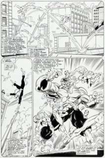 Mark Bagley and Sam de la Rosa Spider-Man #26 Story Page 5 Original Art (Marvel, 1992).