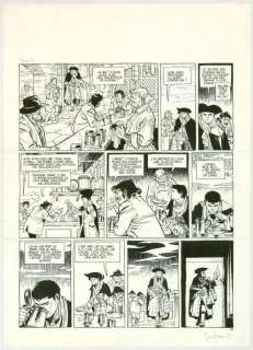 Matthieu Bonhomme - Planche originale - la vierge noire - Le Marquis d‘Anaon