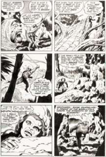 Jack Kirby and Mike Royer Devil Dinosaur #8 Story Page 14 Original Art (Marvel, 1978). | Heritage