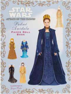 Star Wars: Attack of the Clones: Padmé Amidala Paper Doll Book (Random House, 2002). (8) Joyce Patti Original Artworks. (Total: 9 Items) | Heritage