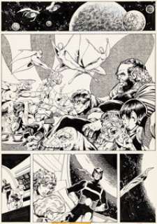 John Byrne and Terry Austin Marvel Preview #11 Star-Lord Story Page 16 Original Art (Marvel, 1977). | Heritage