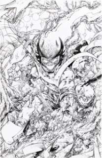 Brett Booth and Adelso Corona Guardians of the Galaxy #16 (178) Cover Original Art (Marvel, 2021).