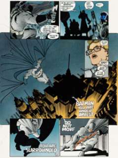 Lynn Varley Batman: The Dark Knight #3 Story Page 18 Production Color Original Art (DC, 1986).