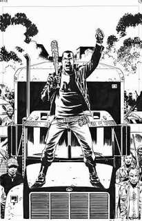 WALKING DEAD Issue #119 Splash Page | ComicConnect