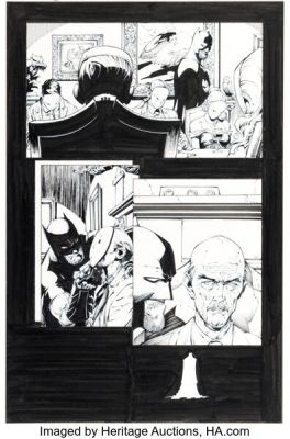Greg Capullo and Jonathan Glapion Batman #10 Story Page 9 Original Art Group of 2 (DC, 2012). | Heritage