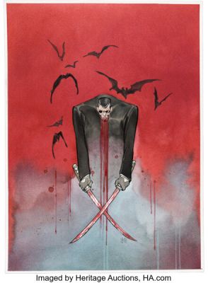 Peach Momoko Blade #6 Variant Cover Original Art (Marvel, 2024).