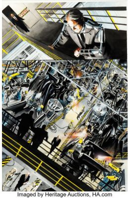 Alex Ross Kingdom Come #3 Batman Story Page 17 Original Art (DC, 1996). | Heritage