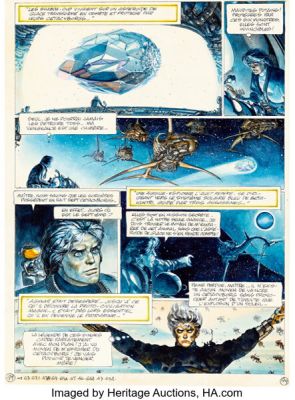 Juan Giménez The Metabarons, Aghnar The Great-Grandfather #3 Story Page 49 Original Art (Les Humanoïdes Associés, 1992). | Heritage