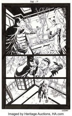 Dave Johnson Batman: The Long Halloween - The Last Halloween #7 Story Page 17 Original Art (DC, 2025). | Heritage