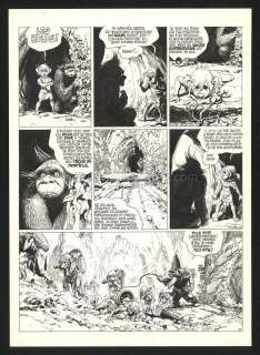 Grzegorz Rosinski - Planche originale n°28 - Le Grand pouvoir du Chninkel