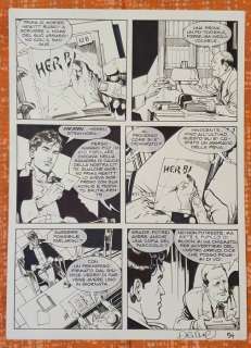 Bigliardo, Daniele | Bigliardo, Daniele - Tavola originale - Dylan Dog n. 252 "Poltergeist!" - (2007) | Catawiki