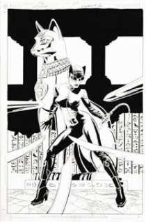 Paul Gulacy and Jimmy Palmiotti - Catwoman #31 Cover Original Art (DC, 2004). The self-proclaimed guardian of - | Heritage