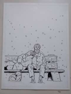 Durieux, Christian | Durieux, Christian - Dessin original - Couverture - Les Gens honnêtes T1 - (2008) | Catawiki