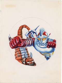 Hand-Drawn Color Hanken Illustration "Jumborg Ace A "Cisco copyright | Mandarake (Big Web)