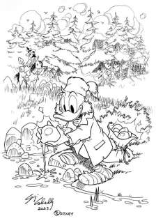 Sergio Cabella | Uncle Scrooge - L’oro non finisce mai in Klondike - Sergio Cabella - (2023) | Catawiki