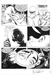 Casertano, Giampiero | Casertano, Giampiero - tavola originale per Dylan Dog n. 80 - (1993) | Catawiki