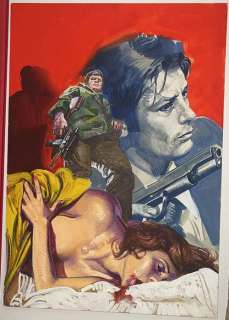 Biffignandi | Biffignandi, Alessandro - Original drawing in colour - Cover - Playcolt 39 - Radiazioni Mortali - (1976) | Catawiki