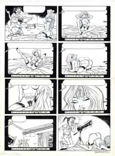 Bloody & Gutsy a.K.a. Didge & Stibane | Rooie Oortjes - original artwork "Zoom up !" - (1999) | Catawiki