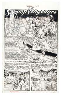 "MYSTERIES" #6 COMPLETE HORROR COMIC BOOK STORY ORIGINAL ART BY S. M. IGER STUDIO ARTIST. | Hake’s