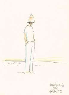 Moebius. Rare dessin original dédicacé | BDEnchères