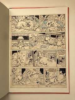 Vandersteen, Willy - 1 Page originale + album de luxe - Suske en Wiske 2 - Suske en Wiske op het eiland Amoras - 1945 | Catawiki