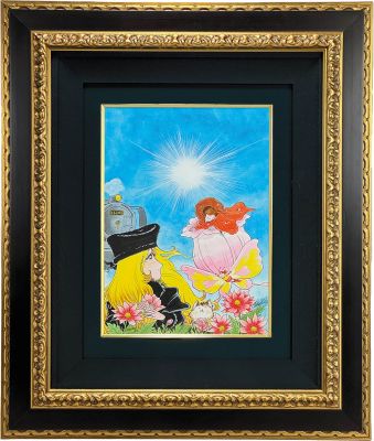 Leiji Matsumoto Hand-Drawn Color Illustration "Hanasaku Hoshi (Blooming Star)" | Mandarake (Big Web)