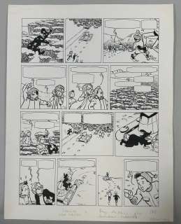 1 planche NB de CRAENHALS pour sa série LES 4 AS, parue chez… | misc / divers