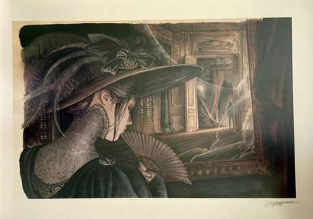 Vicomte, Laurent - 1 Offset Print - Sasmira - Rencontre avec Sasmira - 1997 | Catawiki