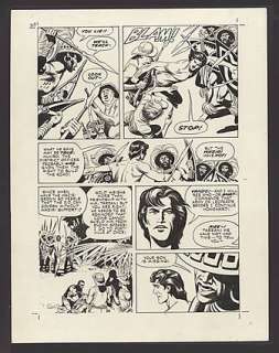 TARZAN AND THE BEAST MASTER Interior Page | ComicConnect