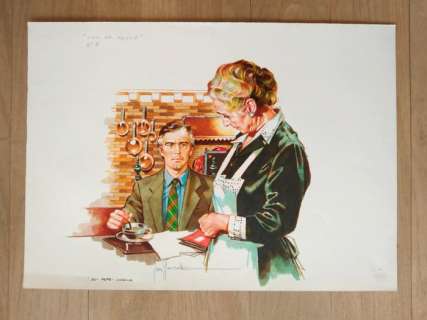 González, José - 1 Original colour drawing - 7462 - Call me Maggie 8 | Catawiki