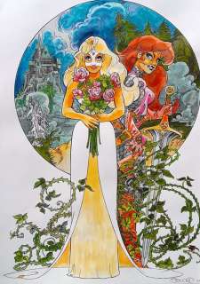 Danard, Jean-Pierre - Dessin original couleur - Marlysa - Marlysa & Noria - (2023) | Catawiki