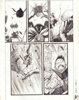 Matteo Scalera - black science #11 p. 11 - image - 2014 signed