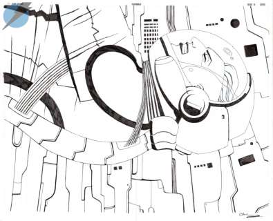 Cliff Chiang - paper girls issue 14 page cover