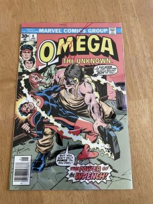OMEGA THE UNKNOWN #6 comic COVER ART 4 color acetate 1977 ROMITA COCKRUM WRENCH | eBay US (Buy It Now)