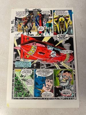 DOCTOR WHO #57 comic ART COLOR GUIDE 1980 1st USA APPEARANCE IMPERIAL GALLEY | eBay US (Buy It Now)