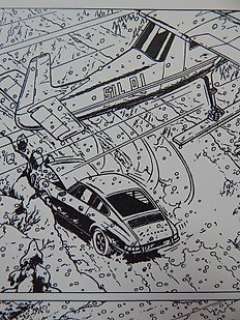 Tibet - 1 Print - Ric Hochet 24 - La Piste rouge - 1976 | Catawiki