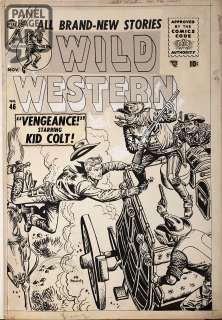 Joe Maneely - Wild Western 46 Cover