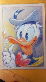 Alessandro Gottardo - 1 Original colour drawing - Donald Duck - "Magica Monetina" - 2023 | Catawiki