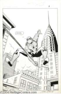 John Romita Sr. - Spider-Man Adventures #1, page 1 Original Art (Marvel, 1994). Many artists have drawn - | Heritage