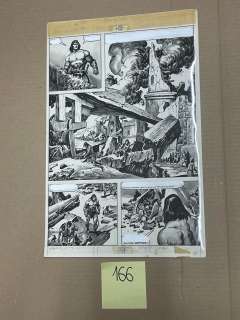 John BUSCEMA. « Savage Sword ». Encre de Chine et lavis pour la… | misc / divers