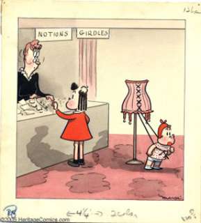 Marge Buell - Little Lulu Panel Page Original Art (Saturday Evening Post, undated). Little Lulu has found a new - | Heritage