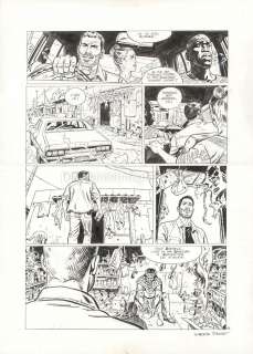 Corentin Rouge | Planche originale n°059 - Sangoma, les damnés de Cape Town | Daniel Maghen