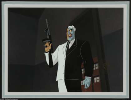 "Batman: The Animated Series" Two-Face Production Cel (Warner Bros., 1992). In the episode, -