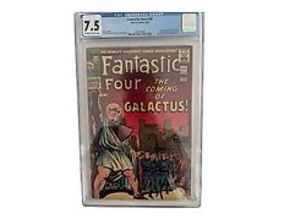 Fantastic Four #48 - First appearance of the Silver Surfer! | High Grade - 1 Graded comic - CGC 7.5 | Catawiki